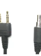 RaceCom Headset Cable S1 Straight Connector Icom Radios                                     - R HS ICMCABS1 - Image 2